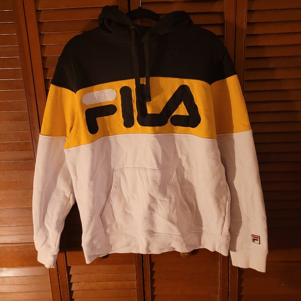 Fila thick hoodie. Worn 1x